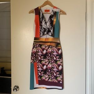 Clover Canyon Pattern Shift dress